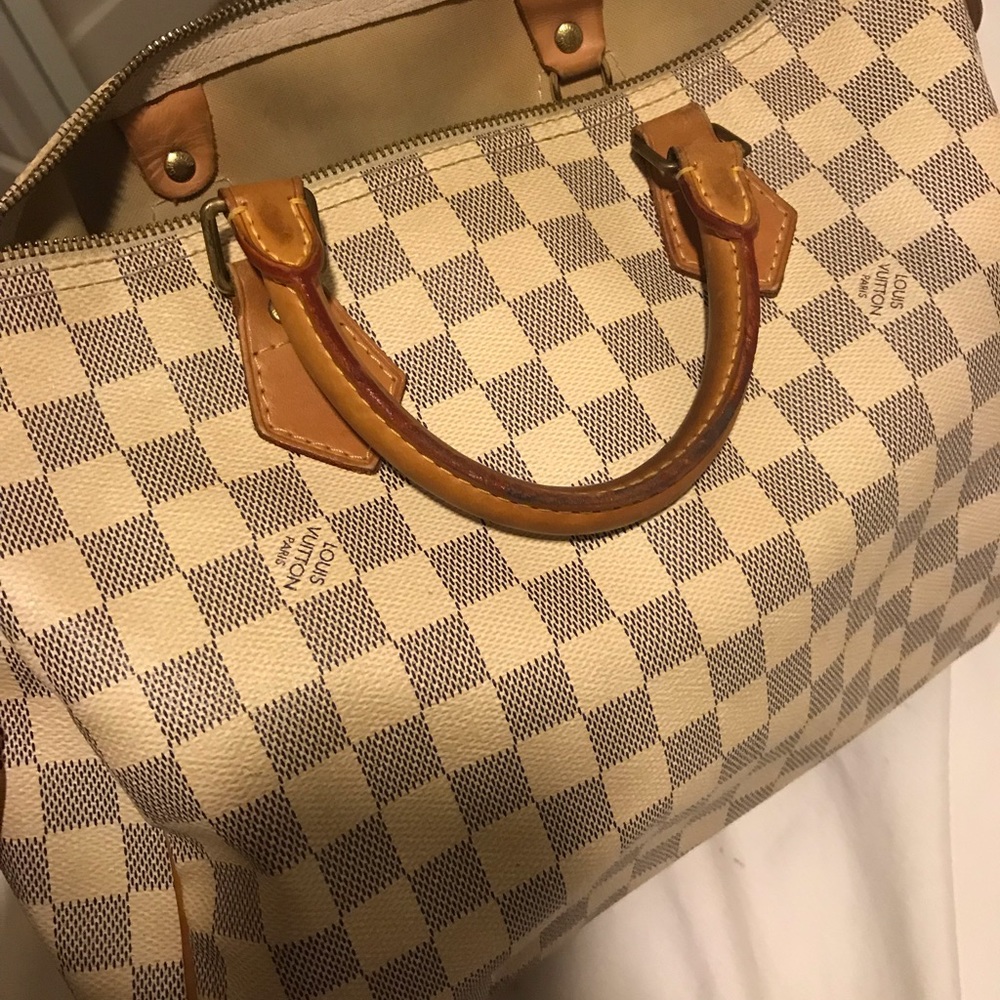 Lv speedy bag azur
